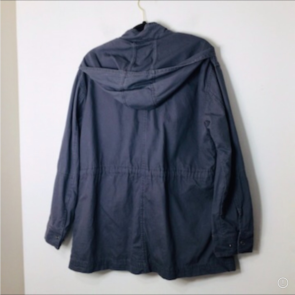 Universal Thread hooded barn utility jacket women xl blue grey - Picture 4 of 5